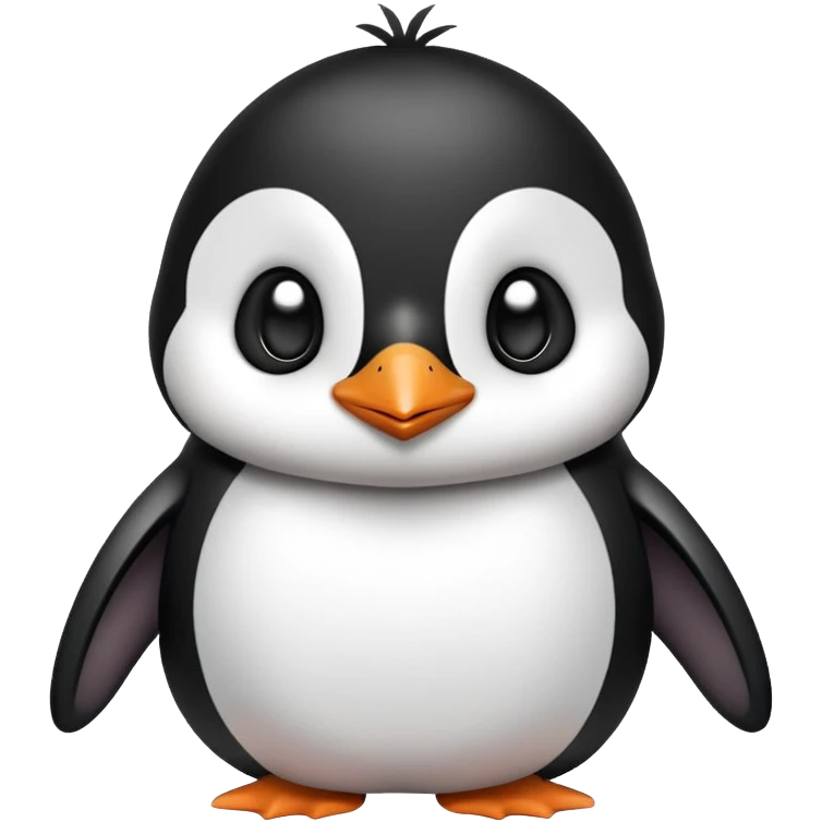 I love you penguin  emoji