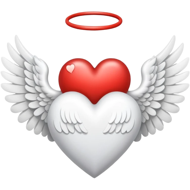 heart with angel wings emoji