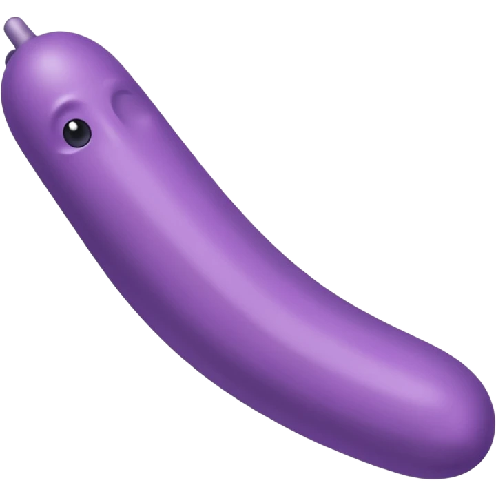 Top view of erect Penis emoji