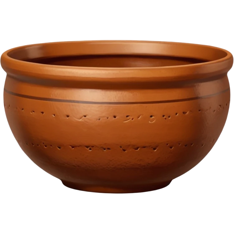 Clay Pottery Bowl emoji