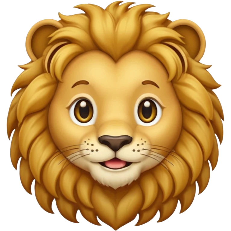 lion cartoon emoji