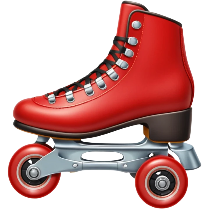 Retro roller skate emoji