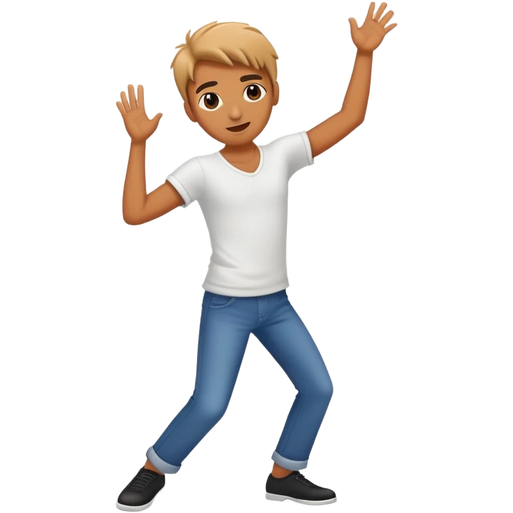 The rock dancing emoji