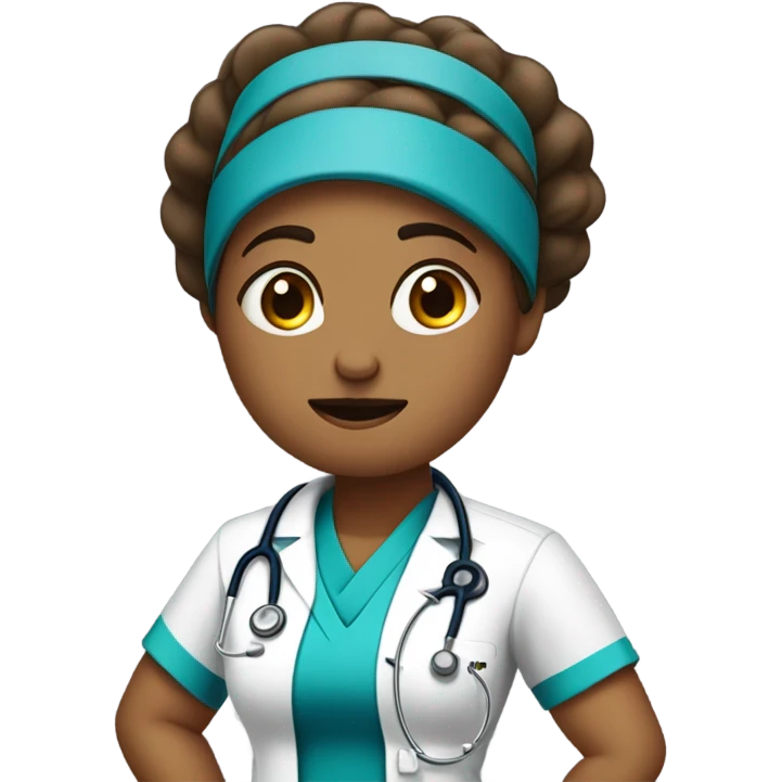 Nurse not happy emoji