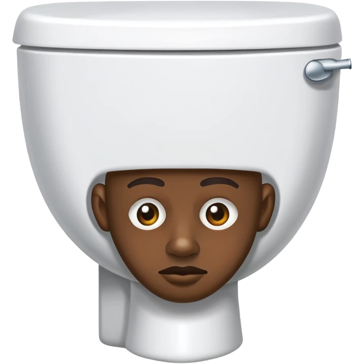 Slibidi toilet but African  emoji