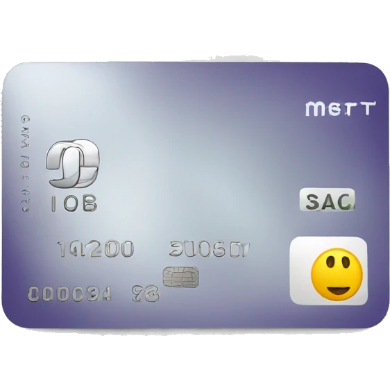 hold banking card emoji