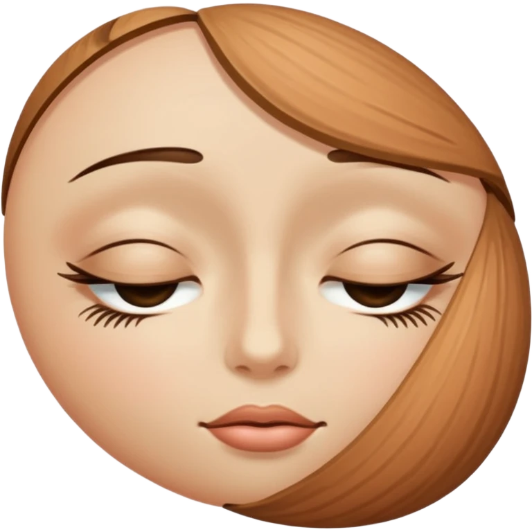 👁️ give me a version of the eye emoji at the begining of this prompt, but the eye is closed

 emoji