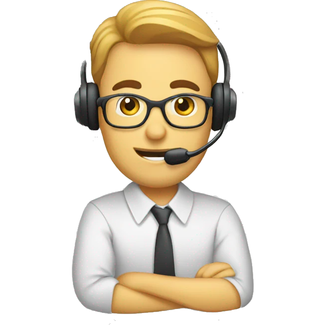 call center emoji