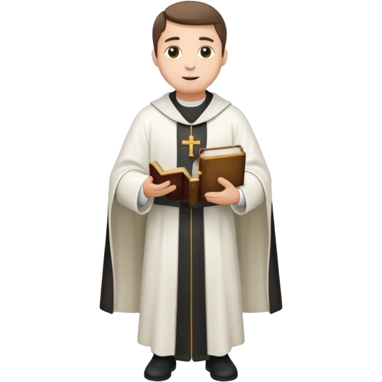 priest, full body emoji