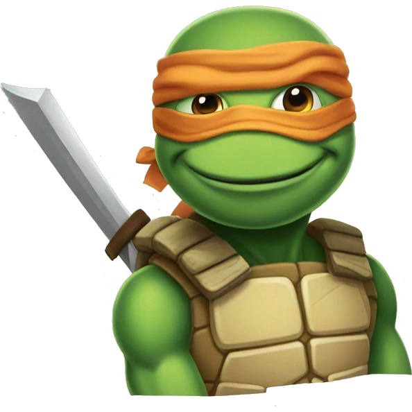 Ninja turtle emoji