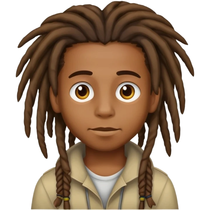 Boy with dreads emoji