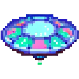 A UFO emoji