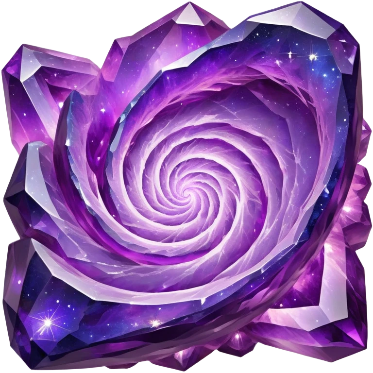 Complex Amethyst-rubby Nebula Galaxy Crystal emoji