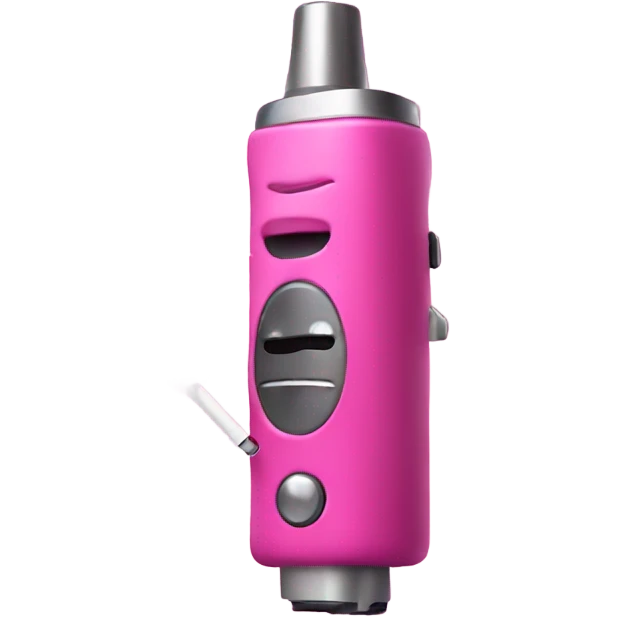 pink vape emoji