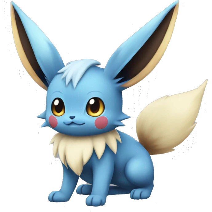 Eeveelution-Fakémon full body emoji