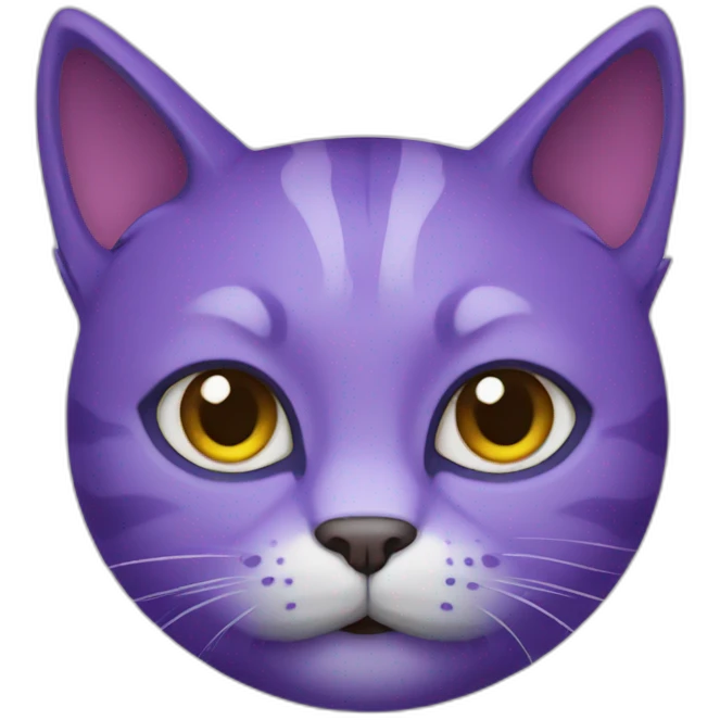 purple cat emoji