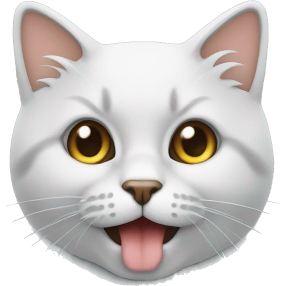 un chat qui boit un bièrre emoji