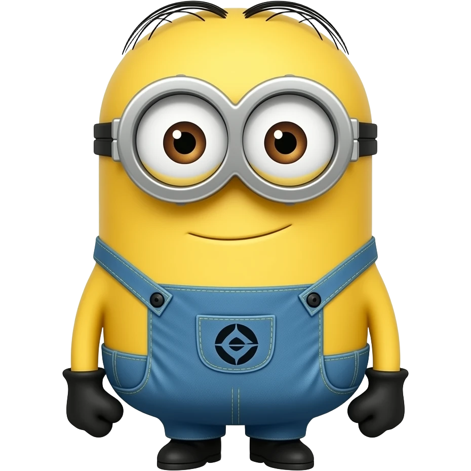 Bob the minion from despicable me emoji