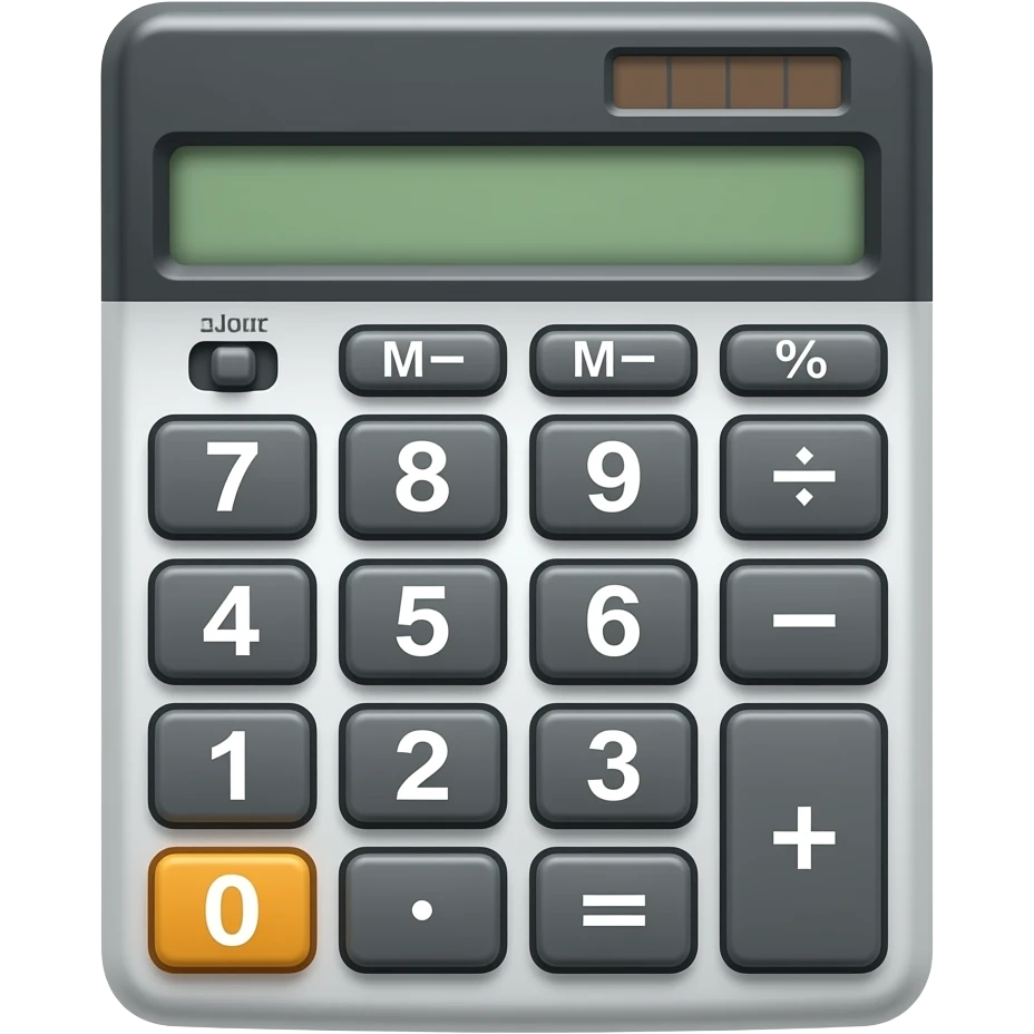 calculator emoji