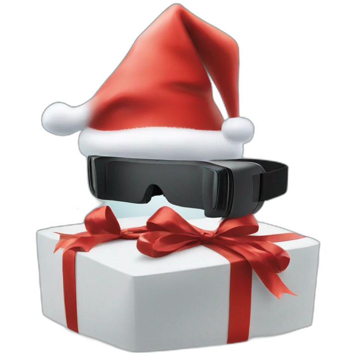 vr headset christmas emoji