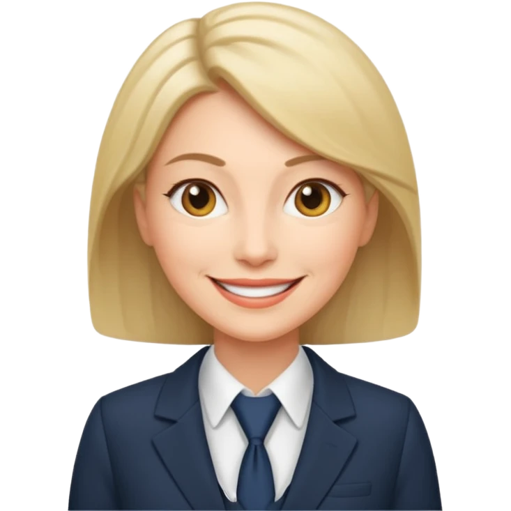 business woman middle aged emoji