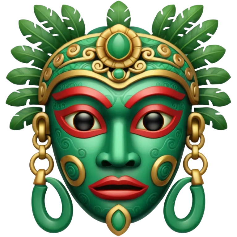  Mayan mask  emoji