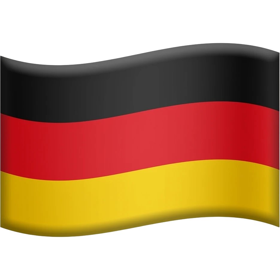 In Germany flag remove the last bottom colour emoji