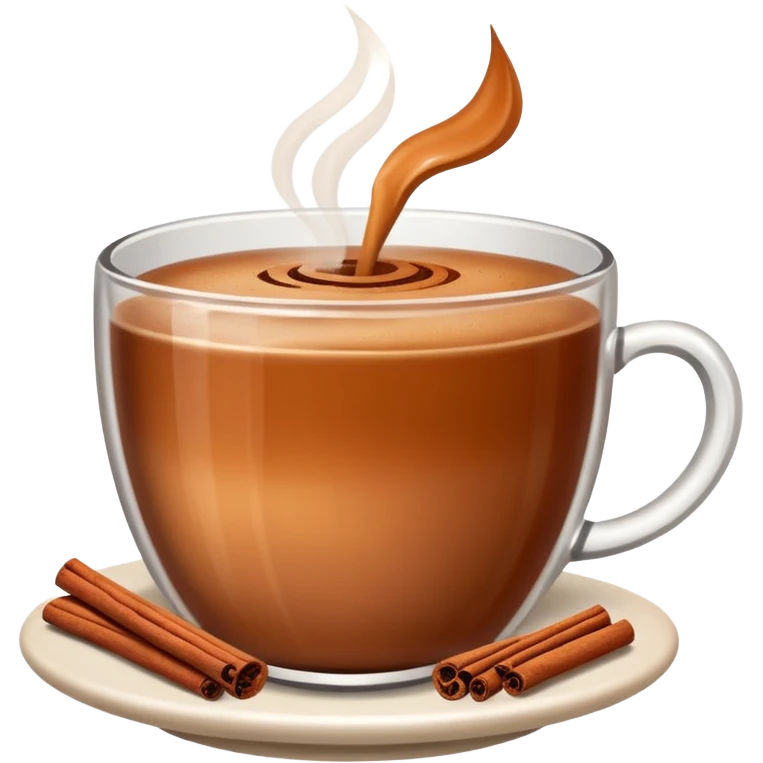 chai with cinnamon  emoji