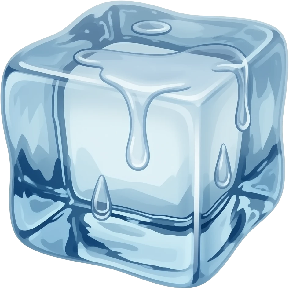 DRIP ICE CUB emoji