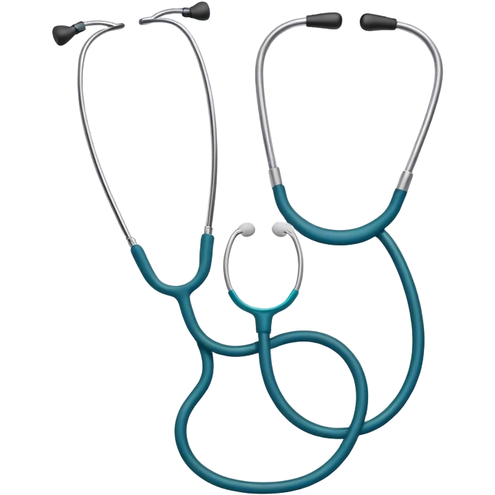 checkmark formed by a stethoscope emoji