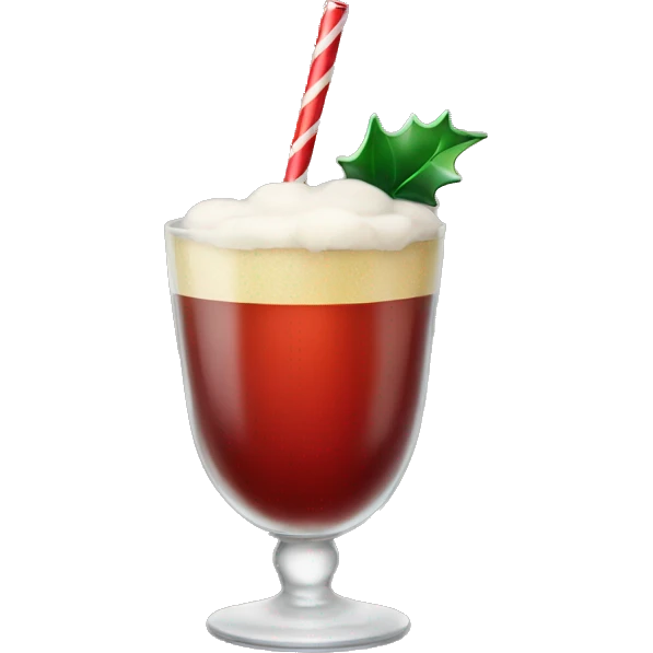 Christmas drink  emoji