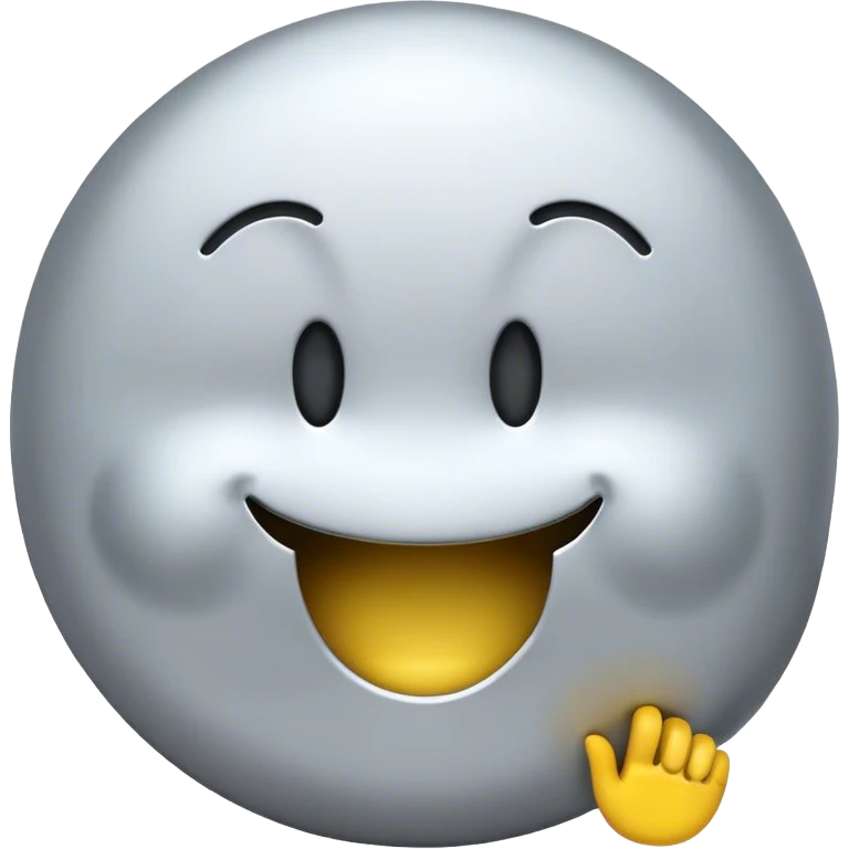 Pièces d'argent avec un smiley triste emoji