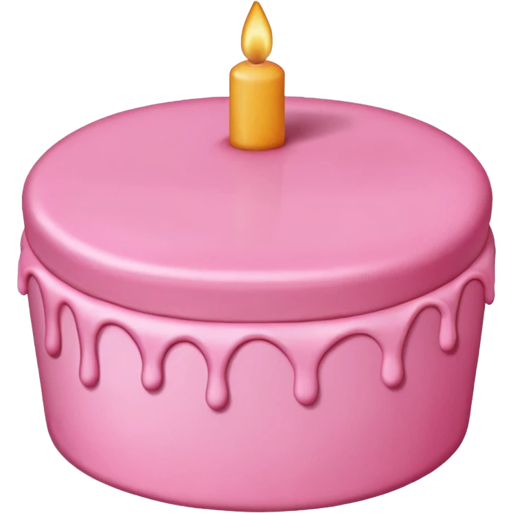 pink cake emoji