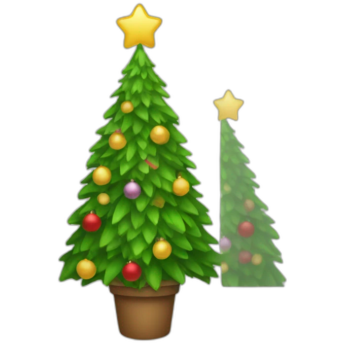 xmas tree emoji