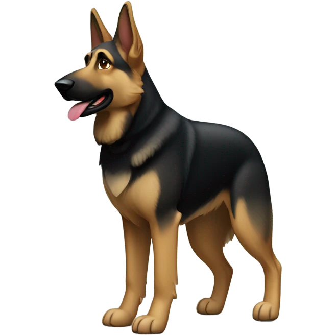 german shepherd  emoji