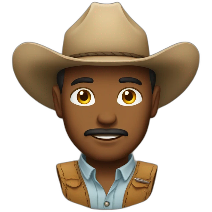 Cowboy samorai emoji