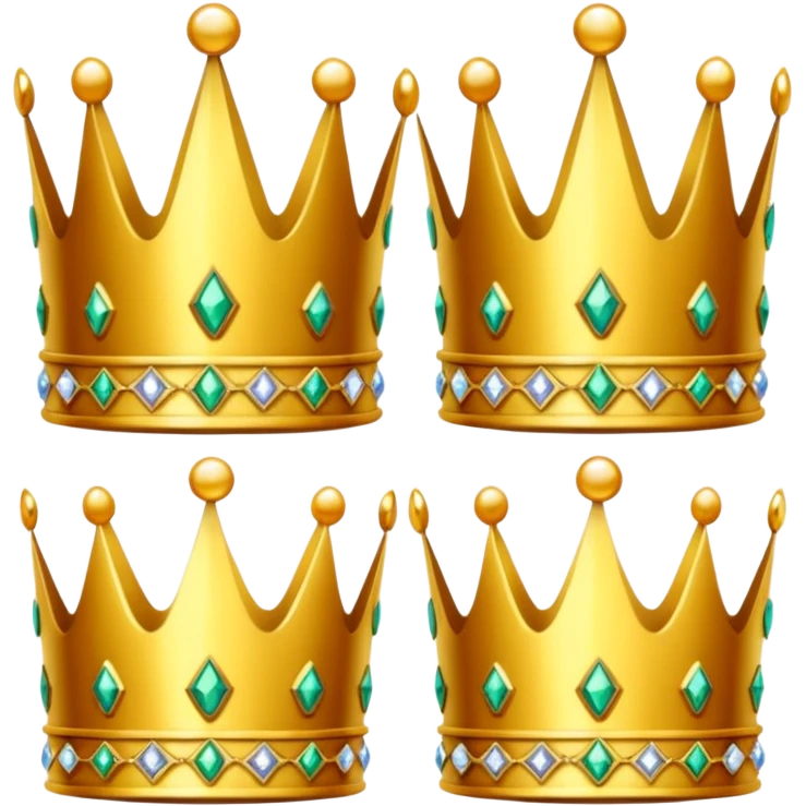 king crowns emoji