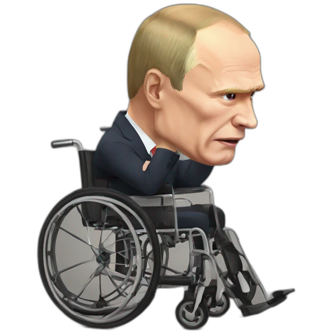 Angriest meat cube wheelchair vladimir putin emoji