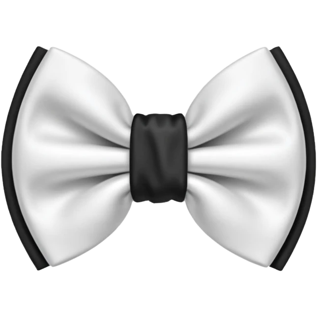 white bowtie emoji