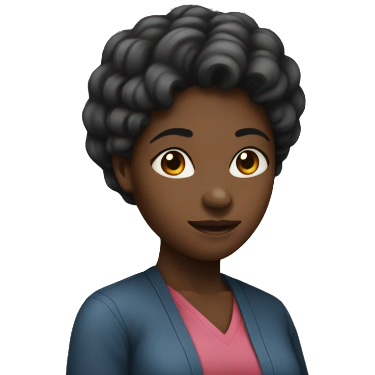 black female heart surgeeon emoji