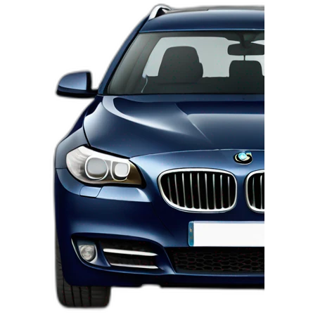 2012 bmw 525td touring in dark metallic blue emoji