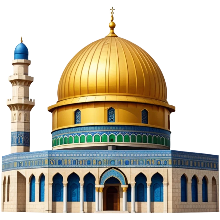 Dome of the rock, Palestine emoji