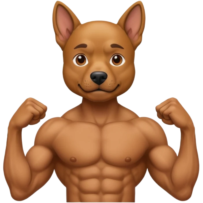 Dog man emoji