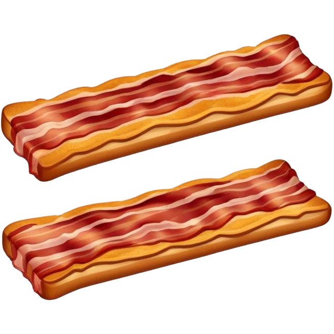 Happy bacon  emoji