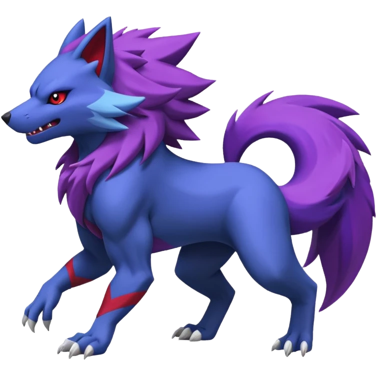 WereGarurumon-Zoroark-fusion emoji