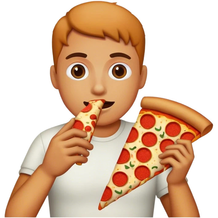 a pizza drinkin emoji