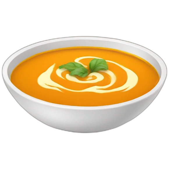 Pumpkin soup emoji