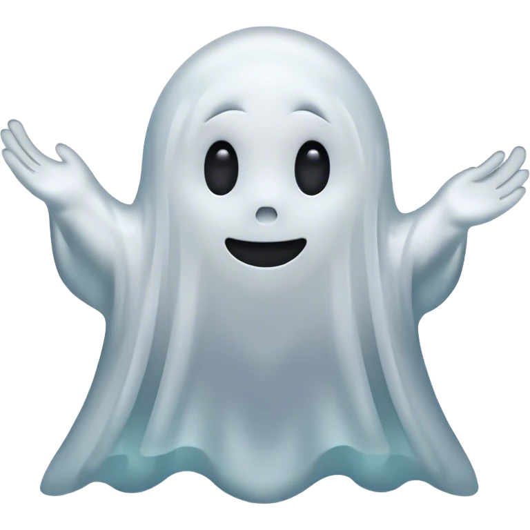 floating ghost emoji emoji