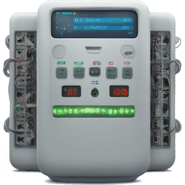 Electricity server monitoring by bot emoji