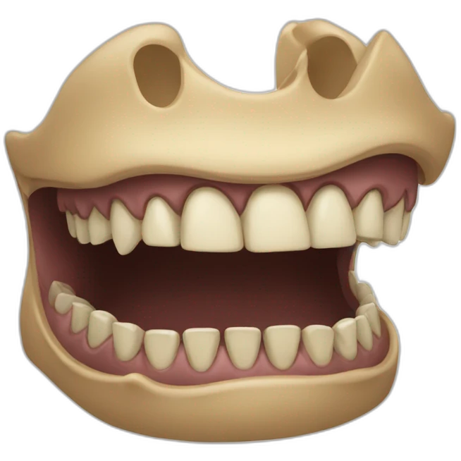 mewing jaw emoji